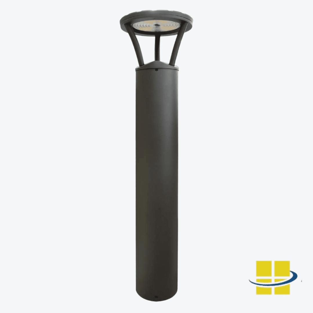 ABUR 10-20-30 LED Bollard Light, Selectable Wattage and Selectable Kelvin 3K-4K-5K
