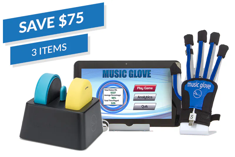 FitMi + MusicGlove with Tablet Bundle