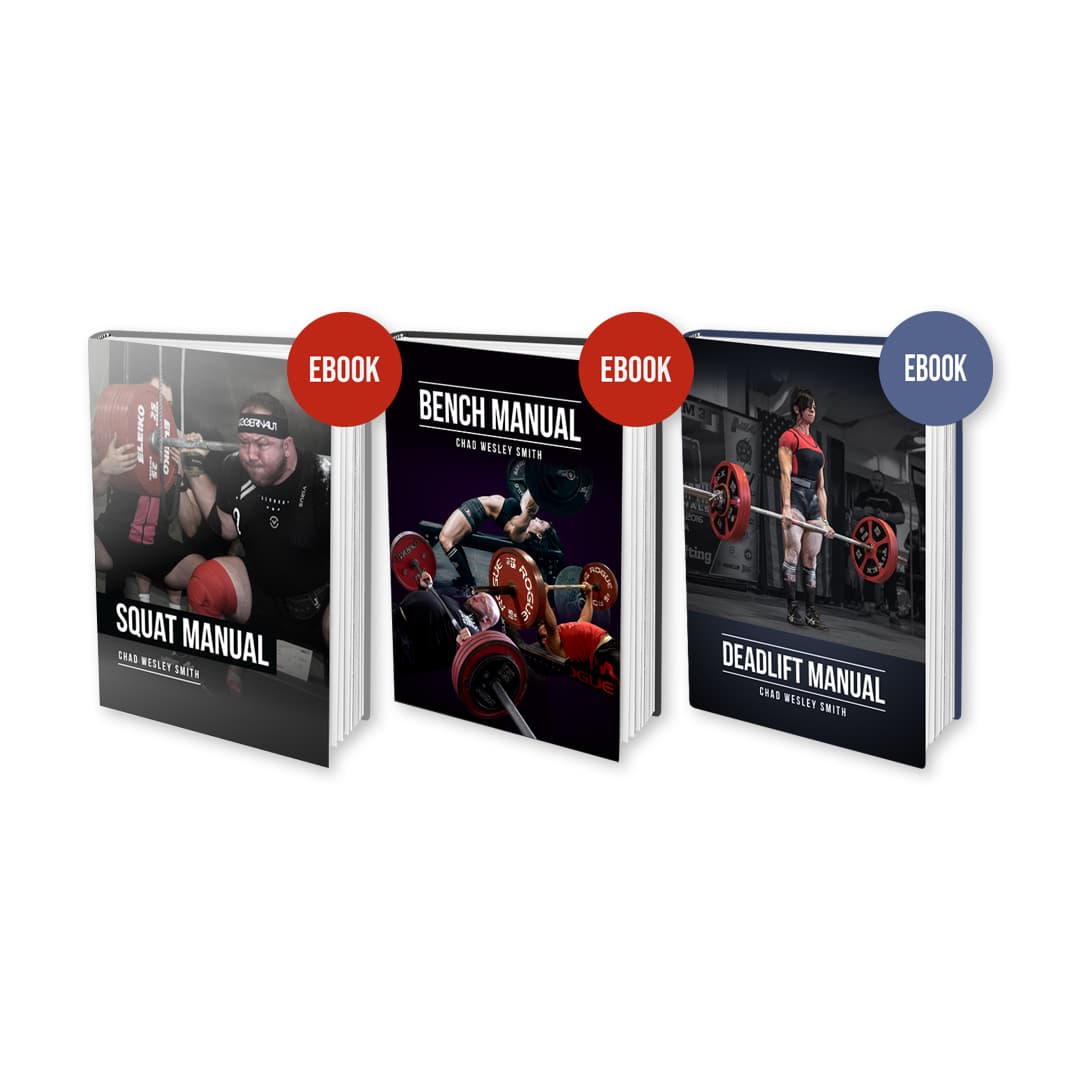 Squat + Bench + Deadlift Manuals Bundle
