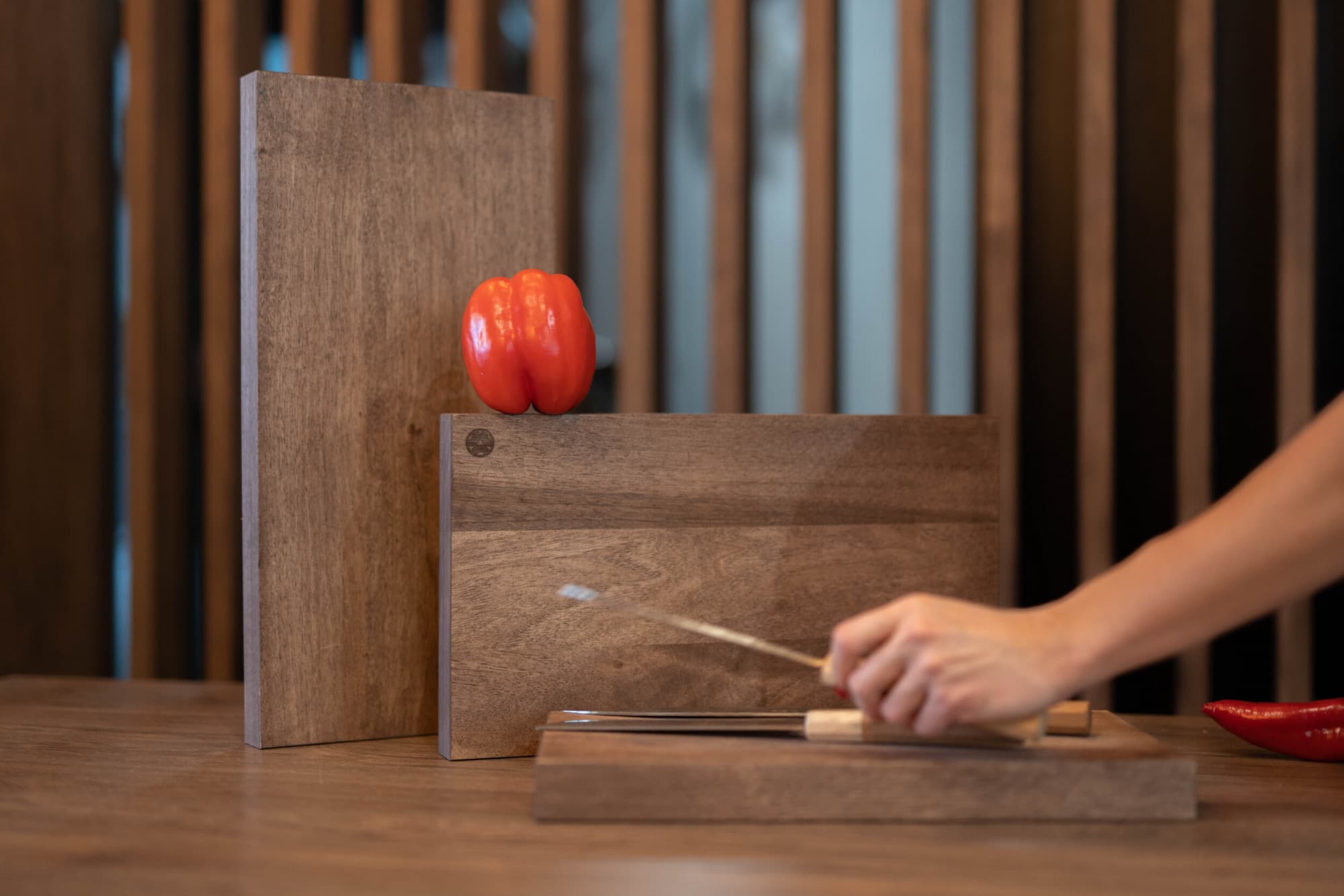 European Walnut Kitchen Cutting Board - thumbnail 7