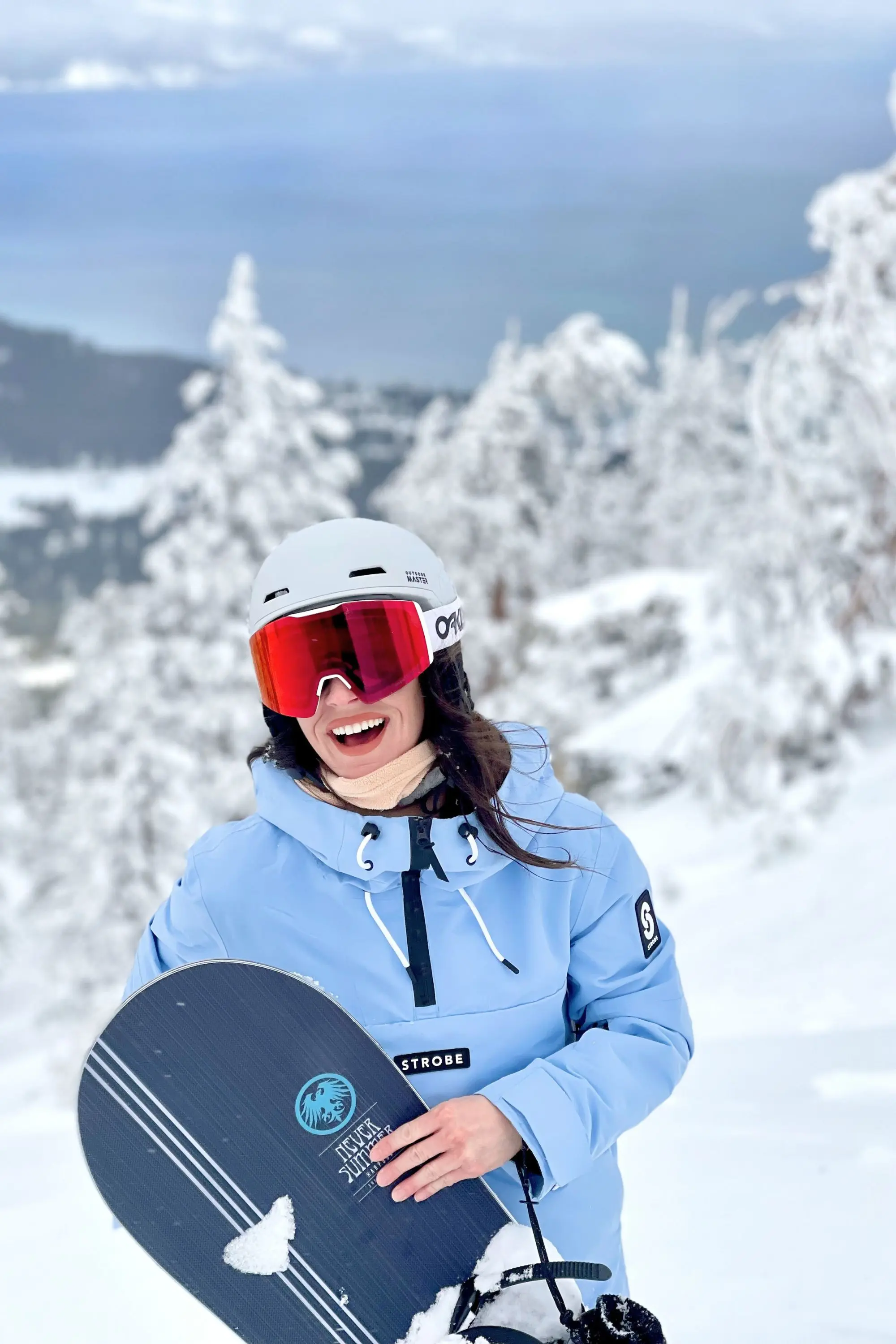 Luna Snowboard Jacket Serenity Blue – Women’s - thumbnail 5