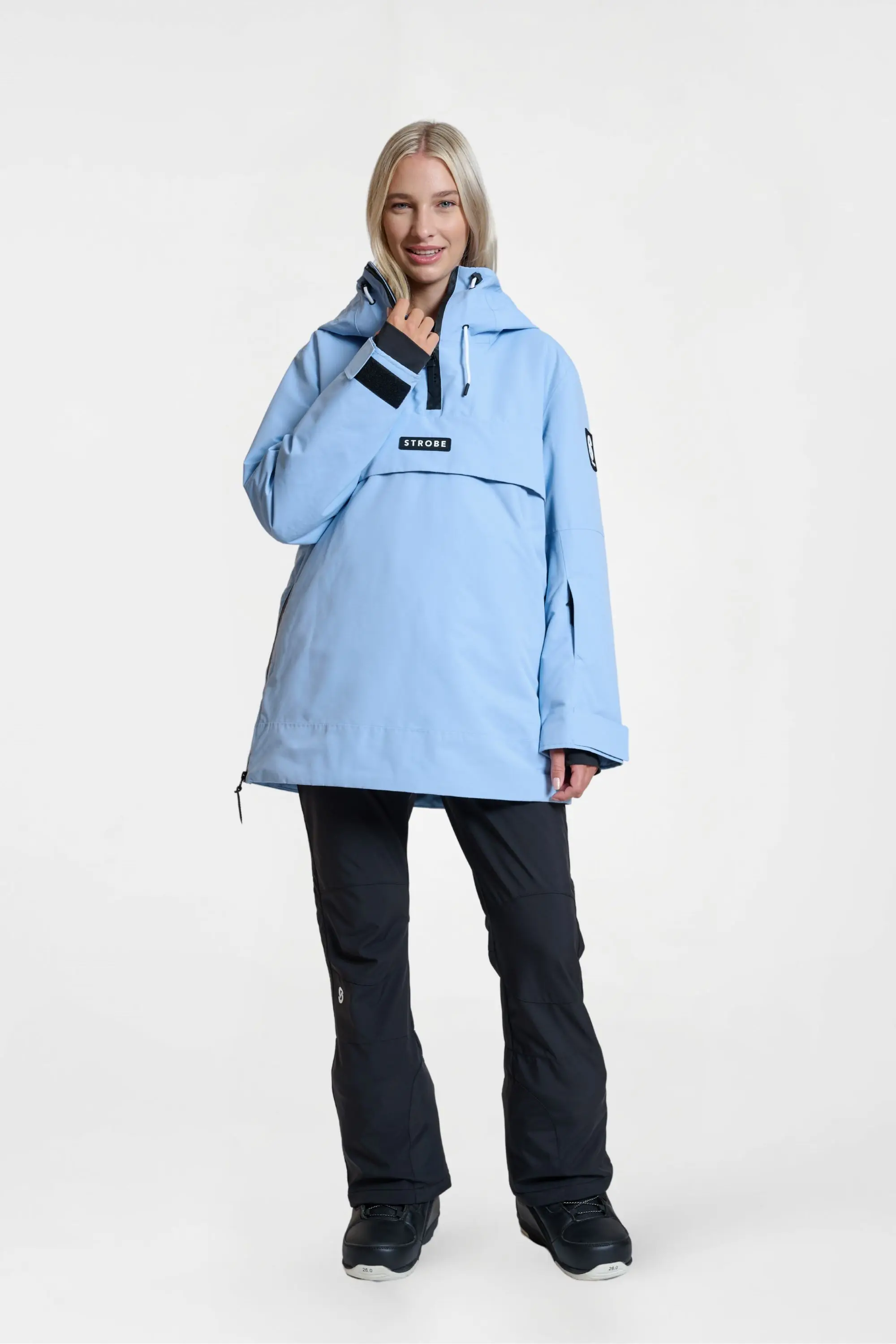 Luna Snowboard Jacket Serenity Blue – Women’s - thumbnail 4