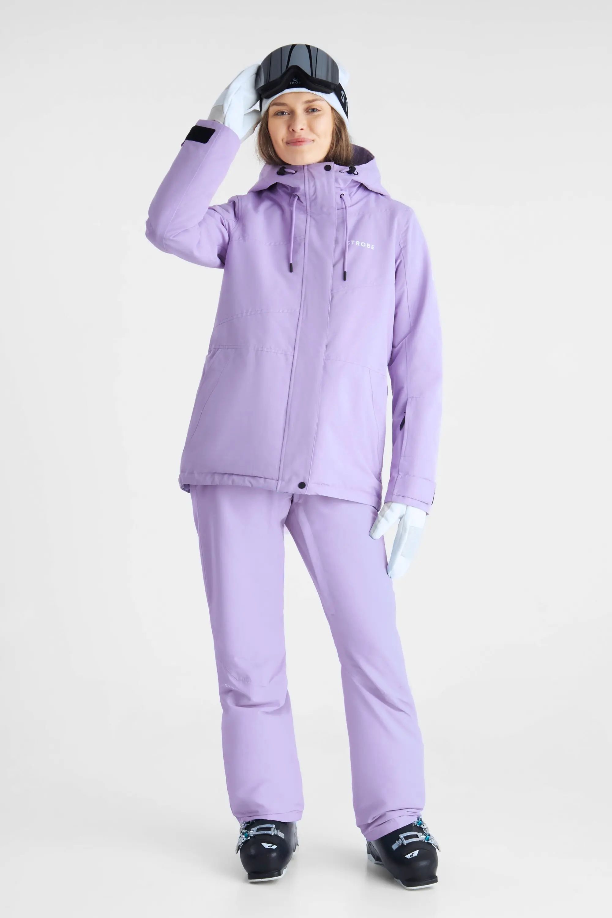 Aura Ski Jacket Pale Violet – Women’s - thumbnail 5