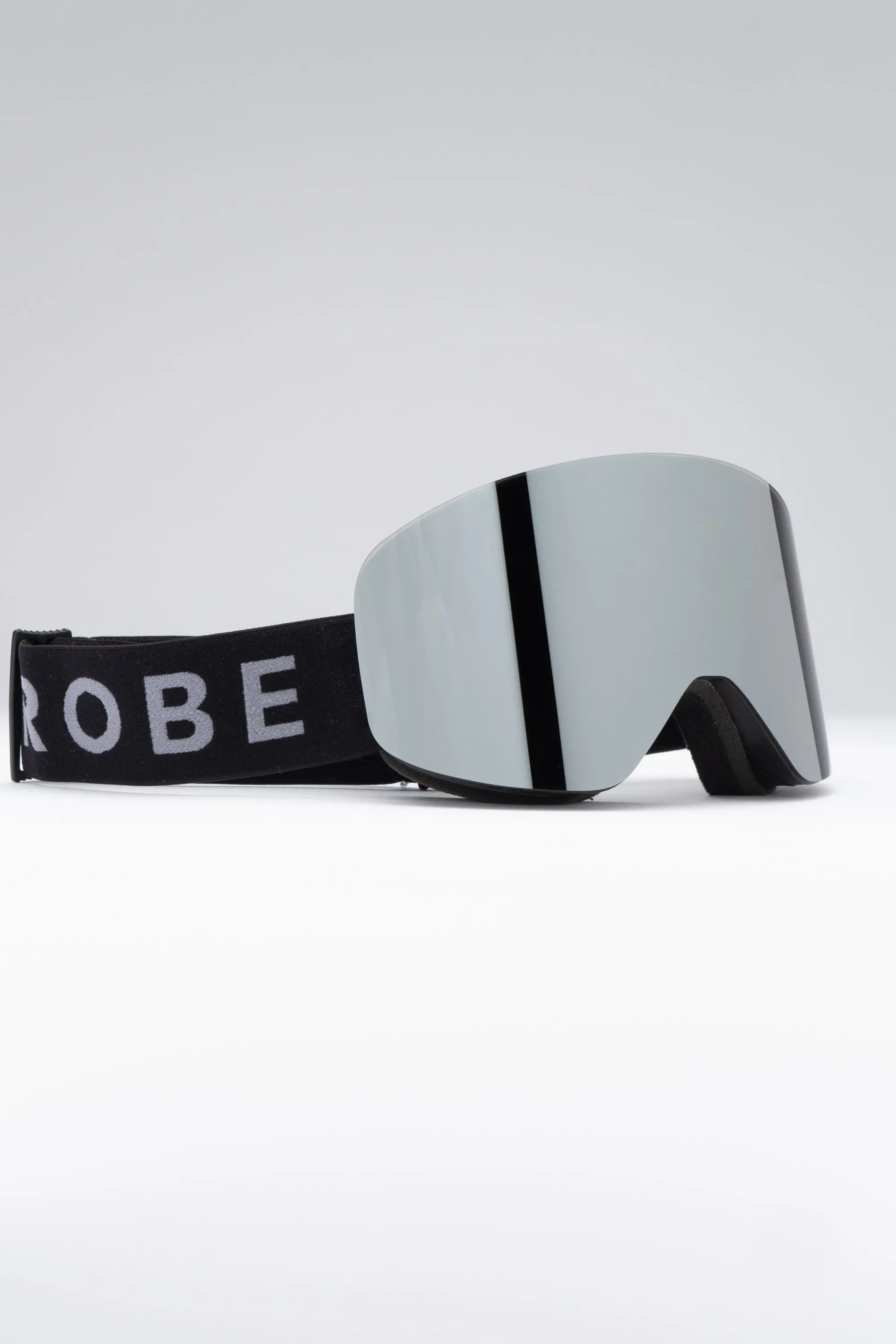 The Accipiter Goggles – Silver Smoke Mirror – OS