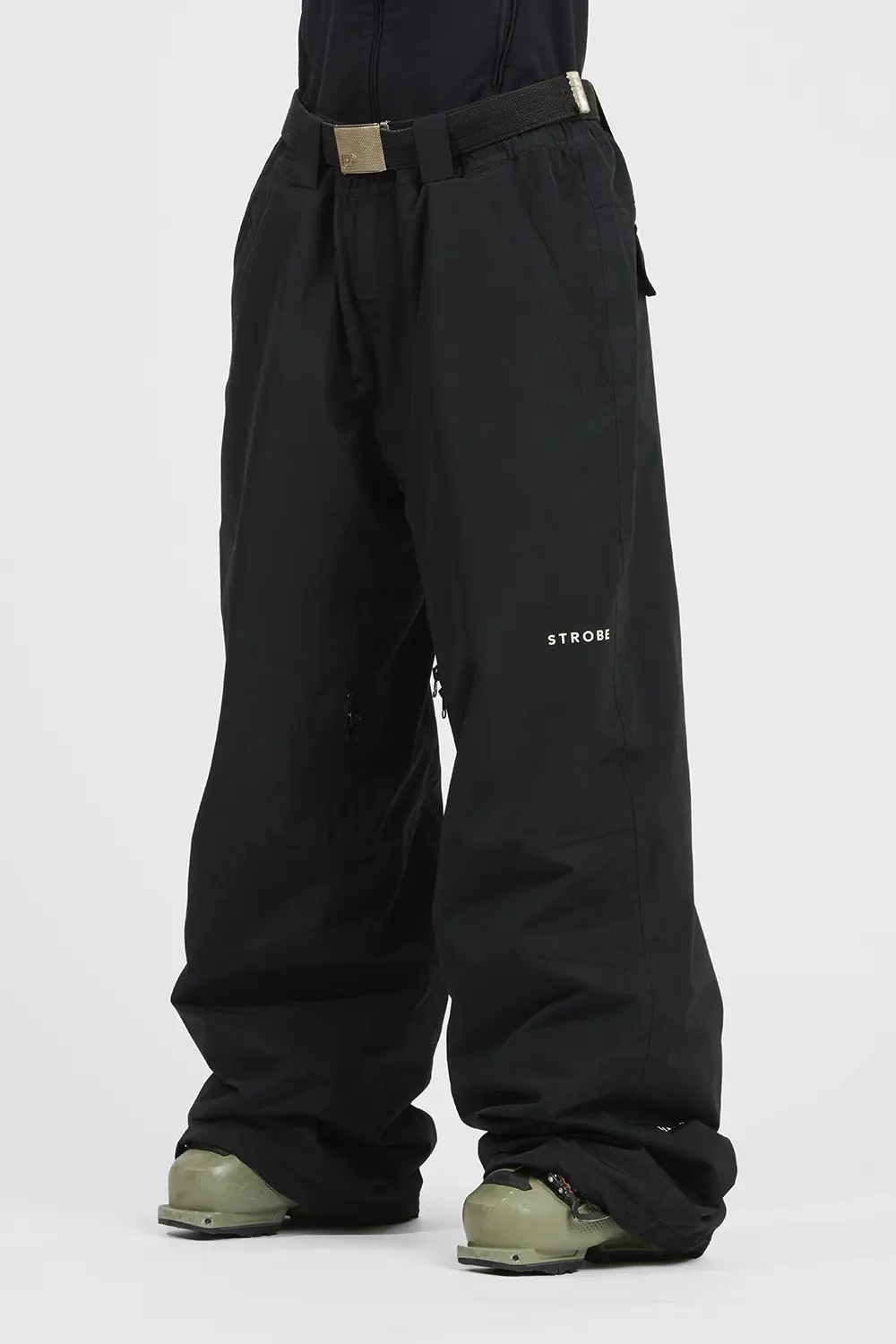PRE-ORDER – HRLY Ski Pants Black – Unisex - thumbnail 3