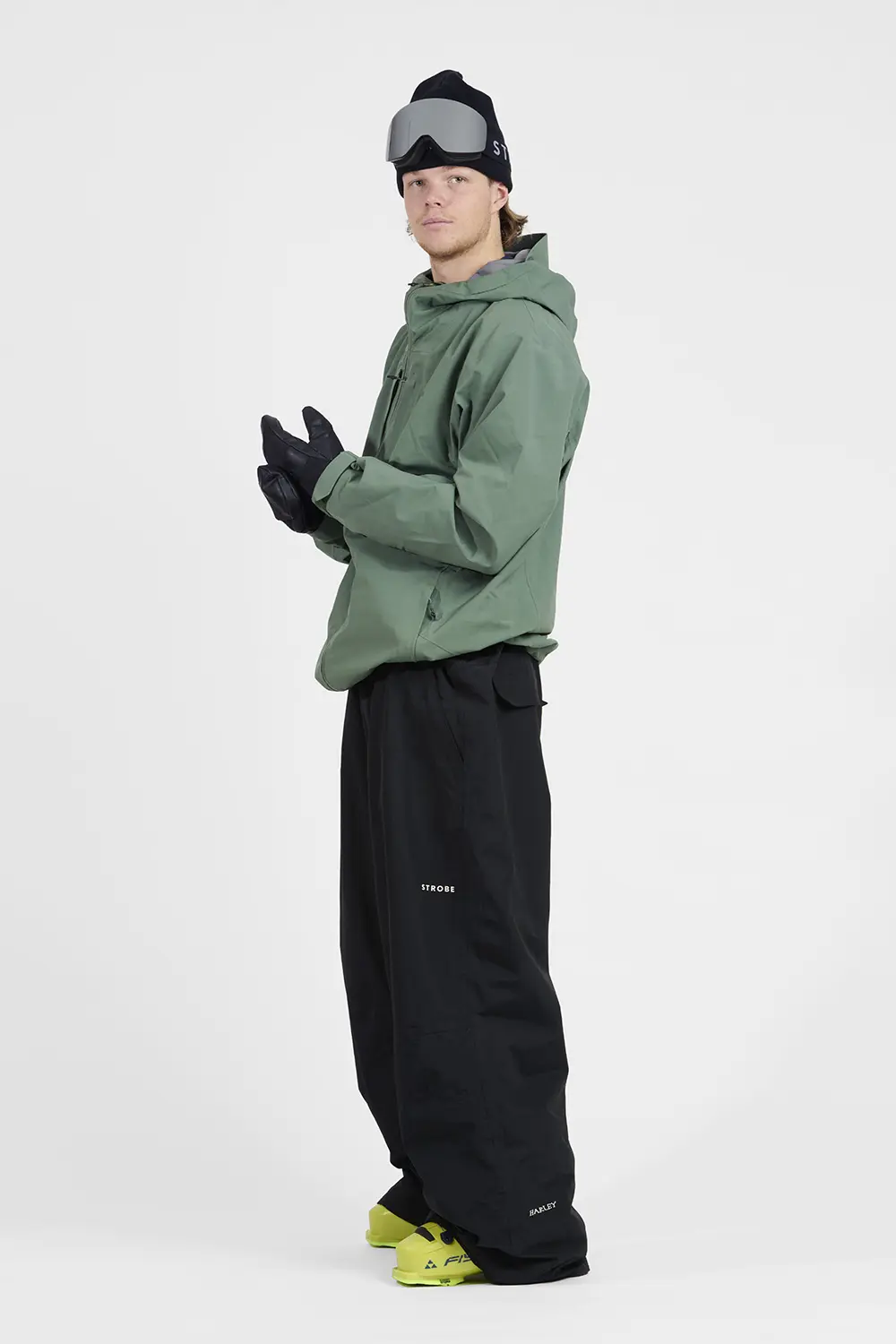 PRE-Order – HRLY Ski Pants Black – Men - thumbnail 9