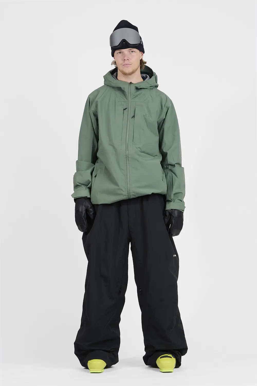 PRE-Order – HRLY Ski Pants Black – Men - thumbnail 2