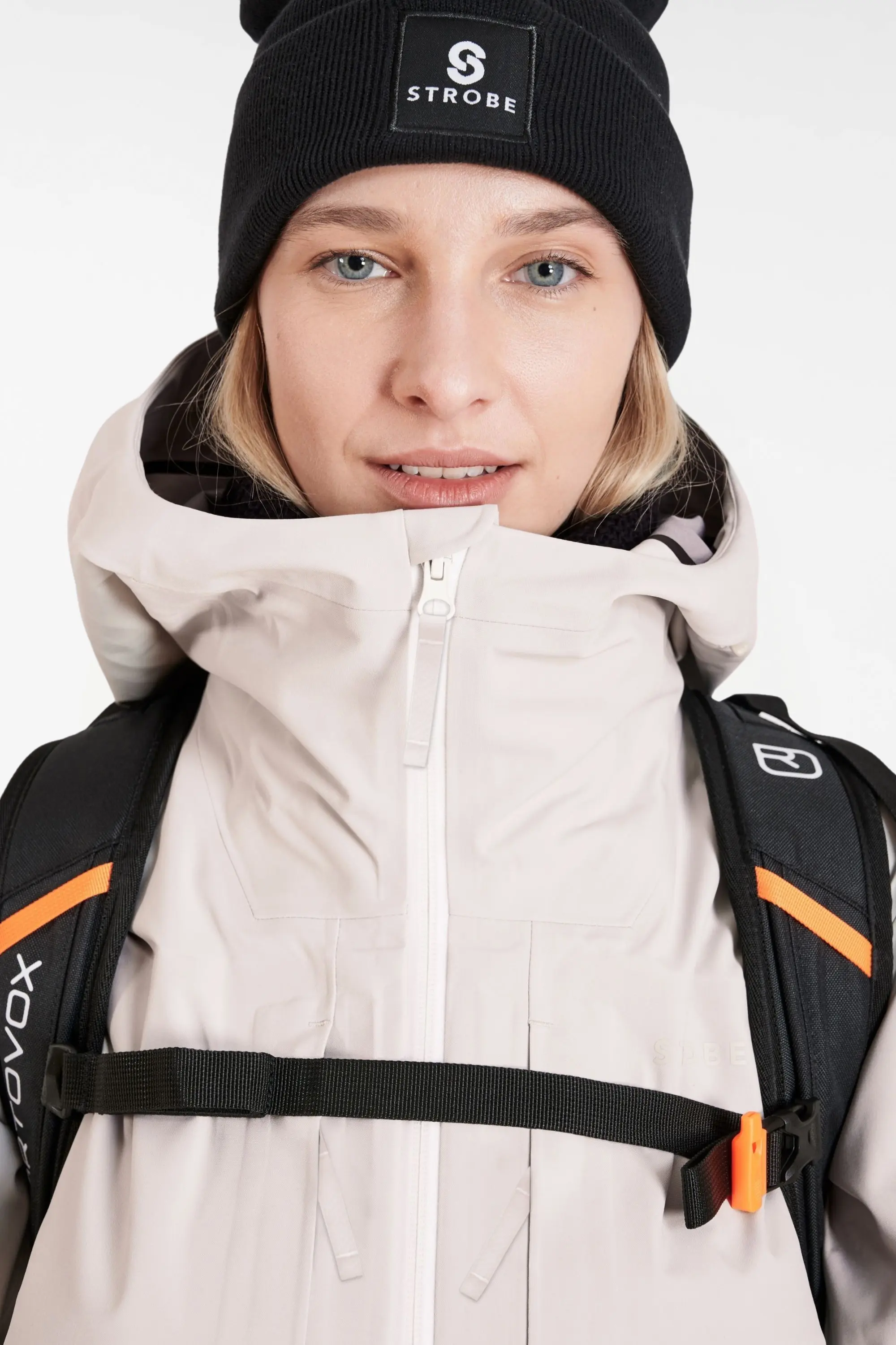 Gentian 3L Shell Jacket – Chalk Beige – Women’s - thumbnail 6