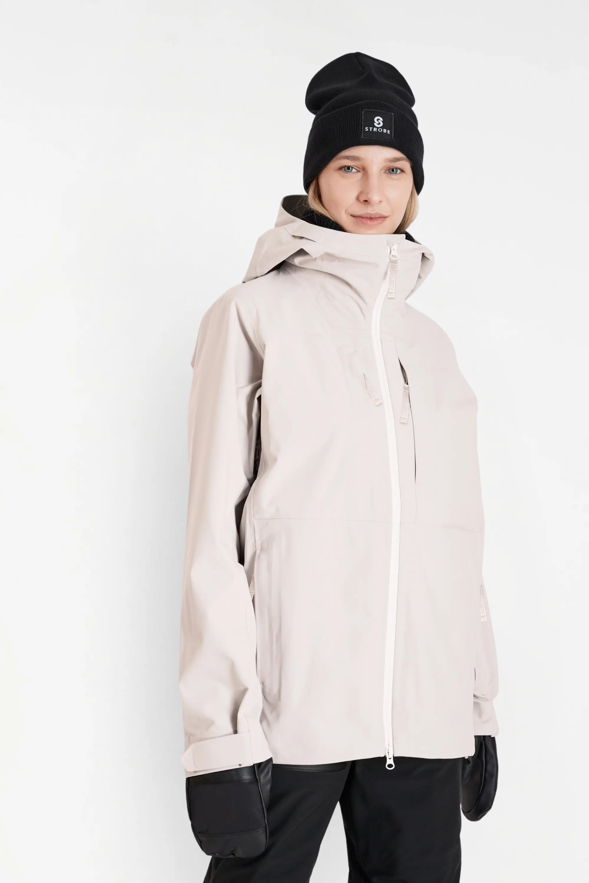 Gentian 3L Shell Jacket – Chalk Beige – Women’s