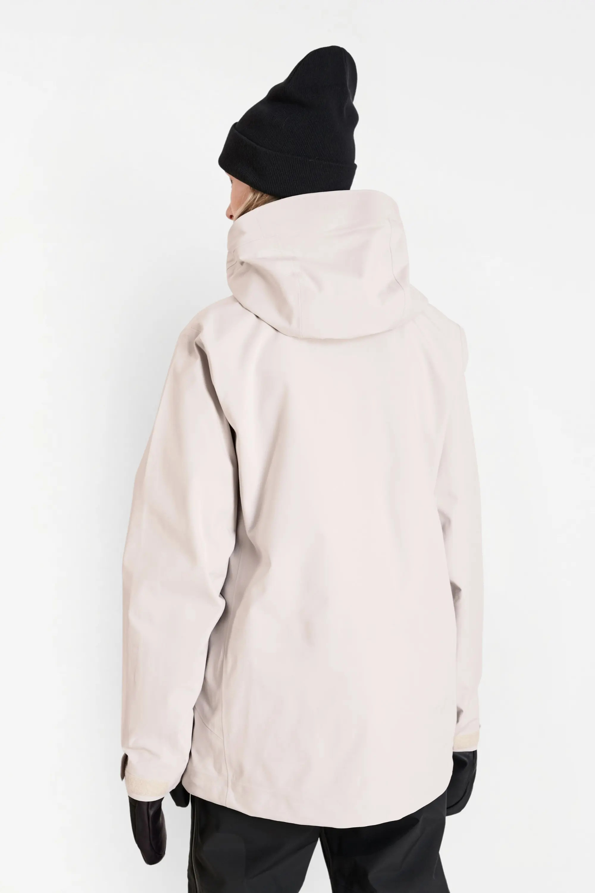 Gentian 3L Shell Jacket – Chalk Beige – Women’s - thumbnail 5