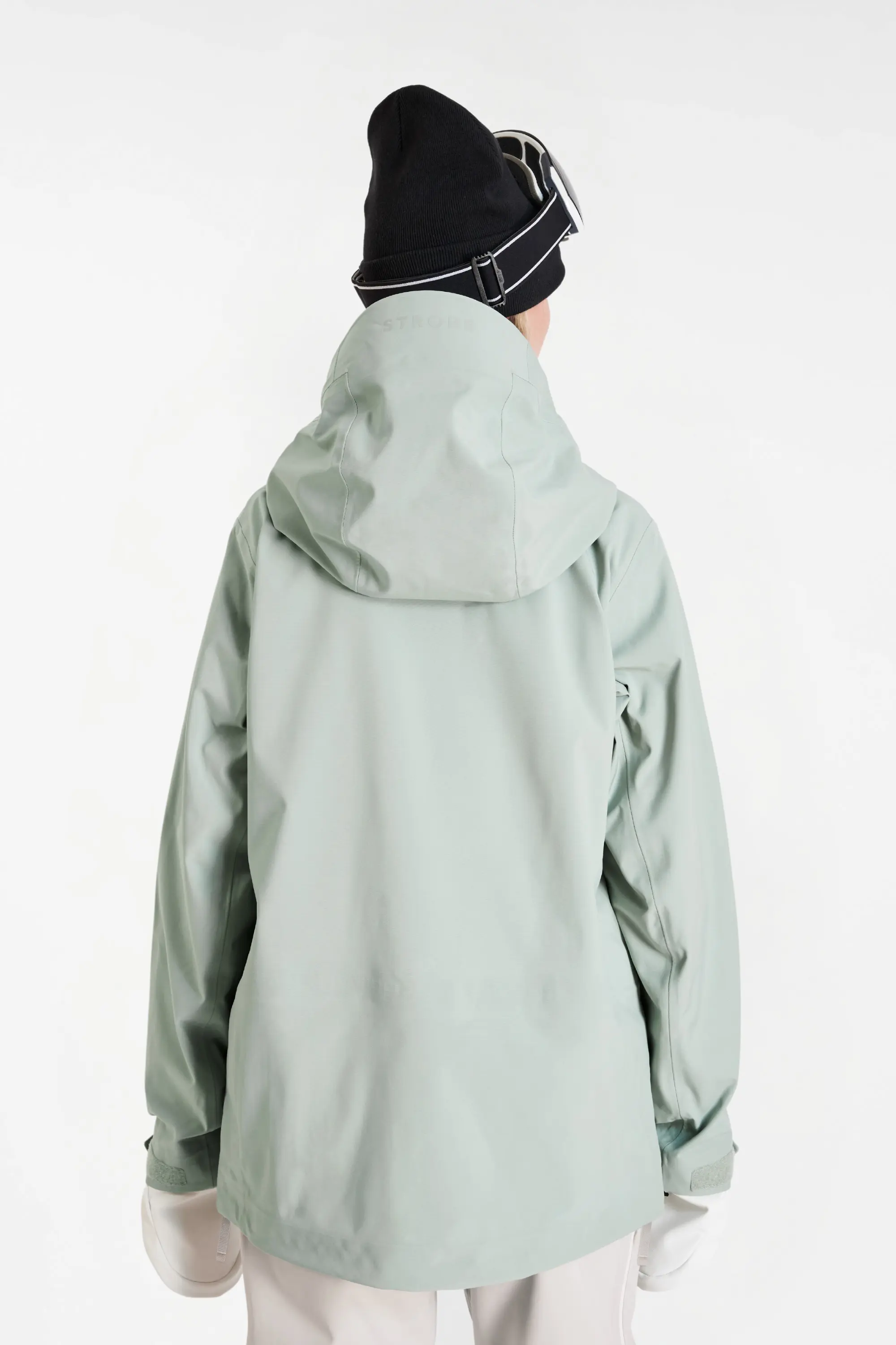 Gentian 3L Shell Jacket – Sage Green – Women’s - thumbnail 4
