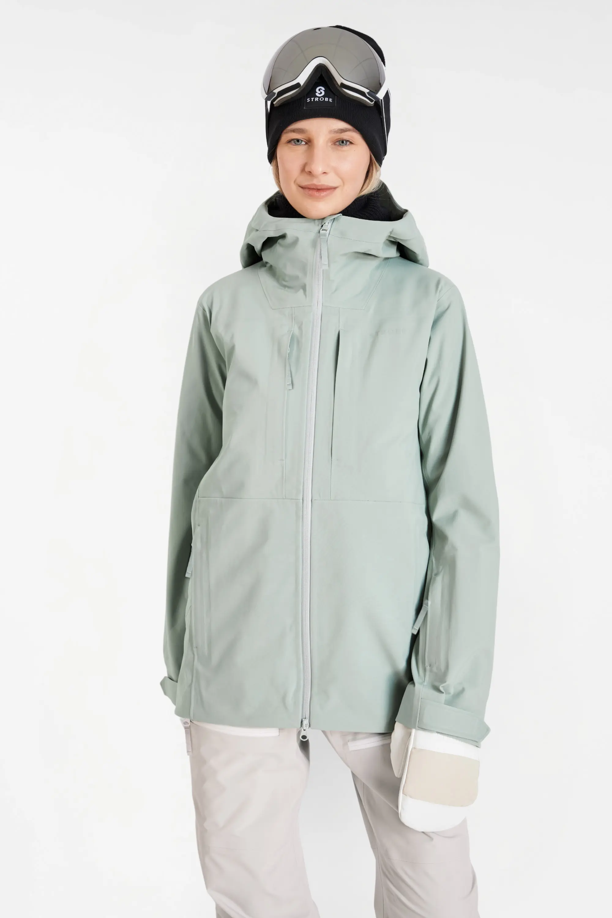 Gentian 3L Shell Jacket – Sage Green – Women’s