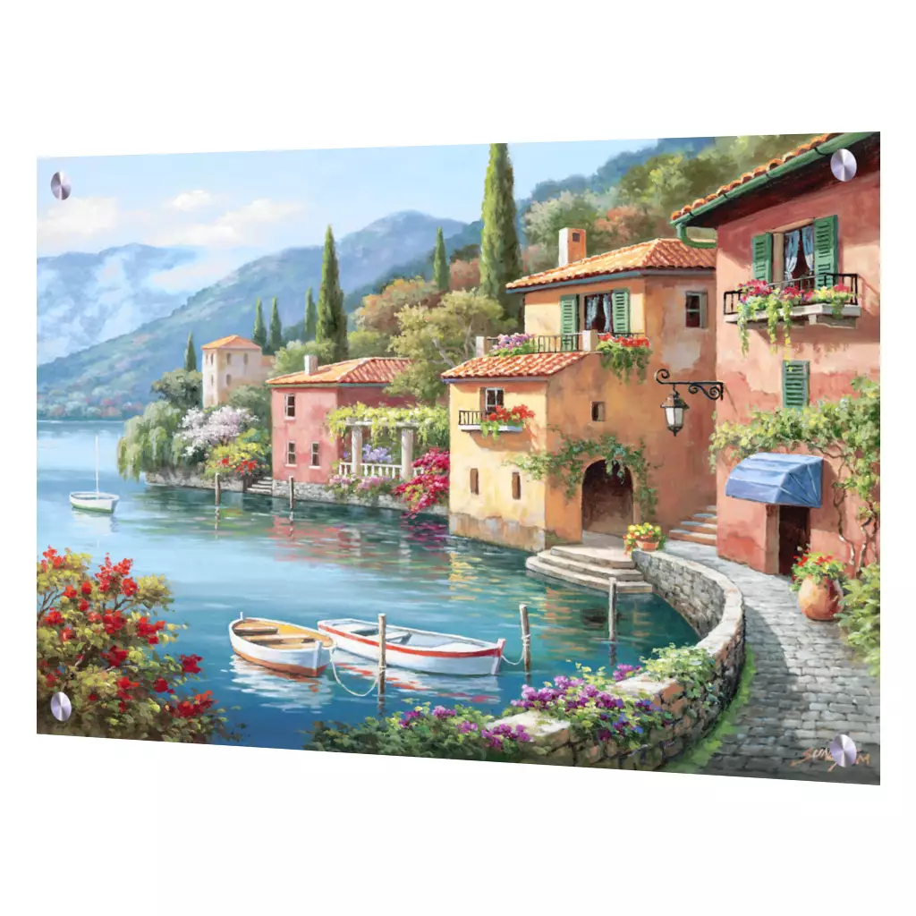 Solo Glass With Custom Image 36 x 24