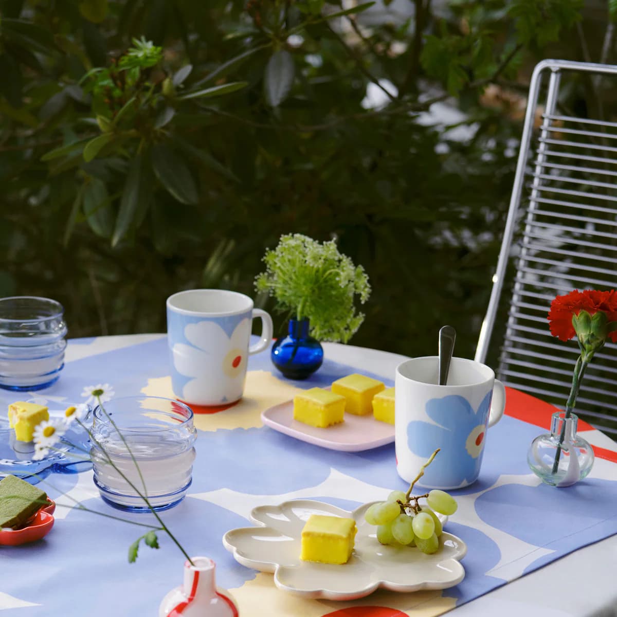 Marimekko Mini Vase – Ultramarine - thumbnail 2