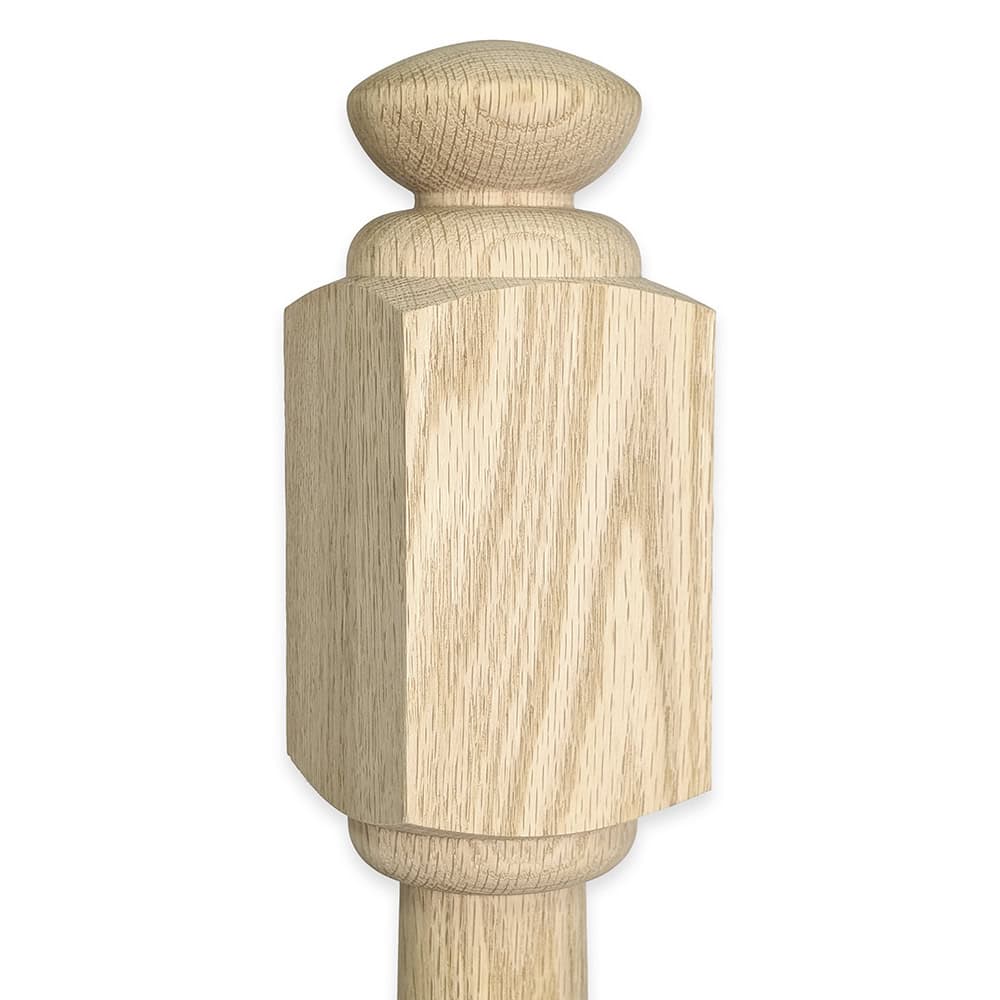 3542 – 3.5″ x 60″ Wooden Newel Post – Post to Post – Röhe - thumbnail 3