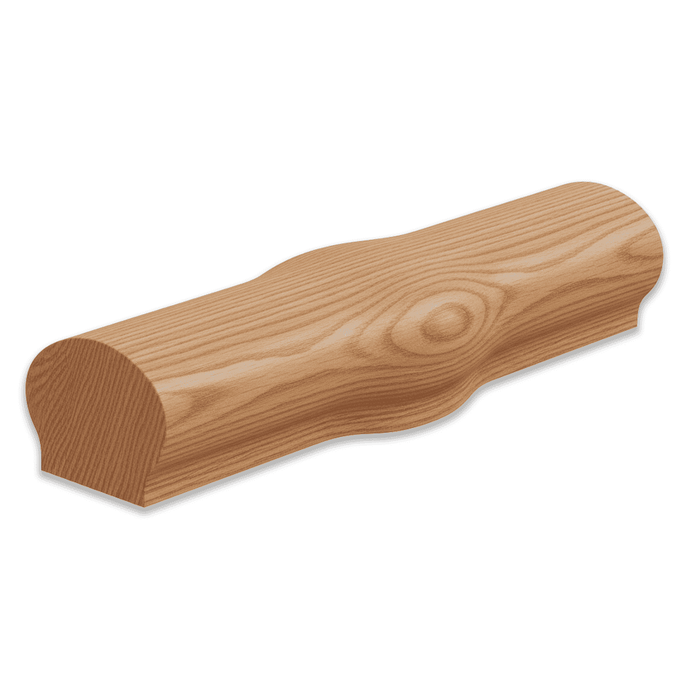 7620 Tandem Cap Wood Handrail Fitting