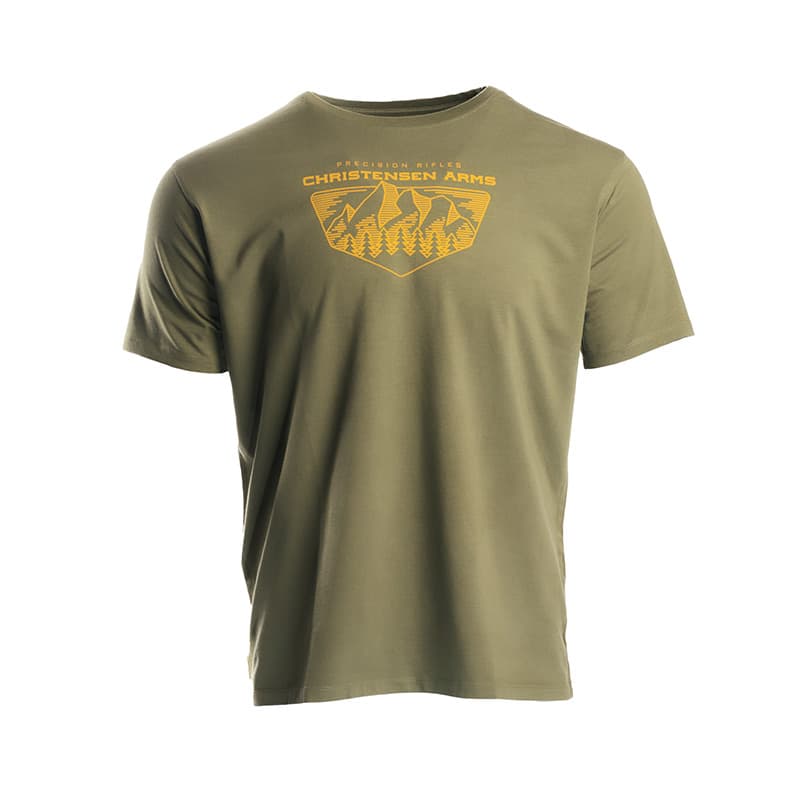 Mountain Line Art Shield T-Shirt - thumbnail 6