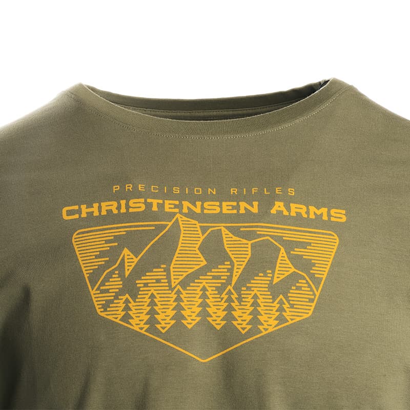 Mountain Line Art Shield T-Shirt - thumbnail 7
