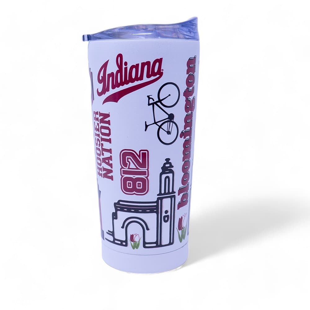 Indiana University Powder Coat Drinkware