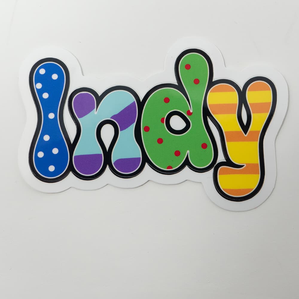 Indy Colors Sticker P7