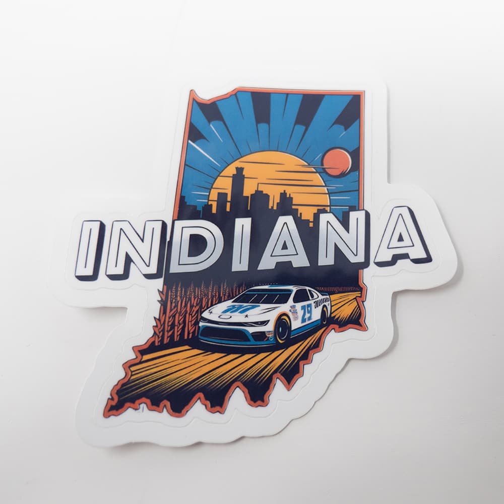 Indiana Sticker Car I4
