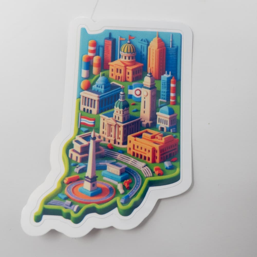 Indiana Sticker P1