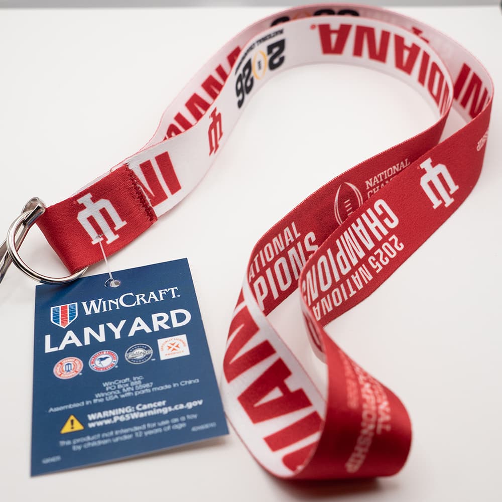 IU National Champions Lanyard