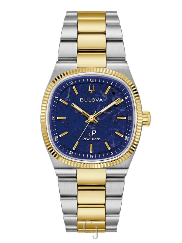 Bulova Super Seville Precisionist Blue Sodalite Dial Two-Tone Men’s Watch 98A337