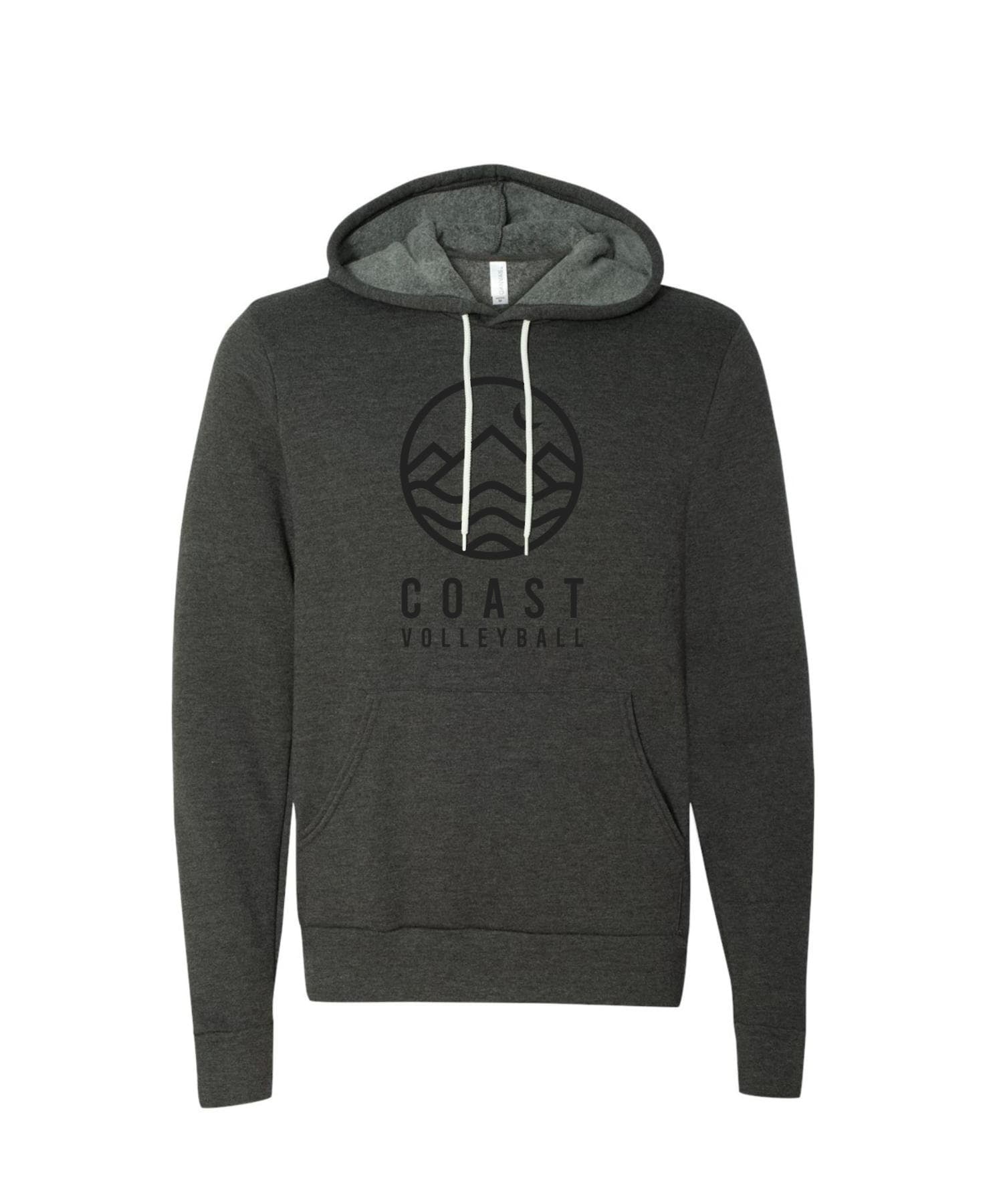 Circle Badge Hoodie – Black Logo