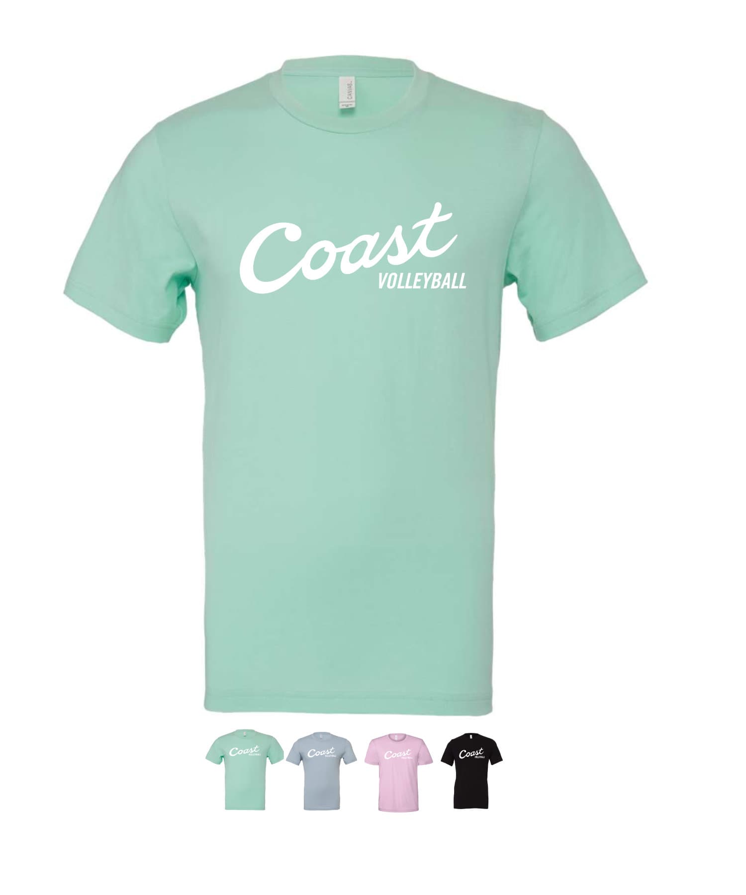 Coast – White Logo