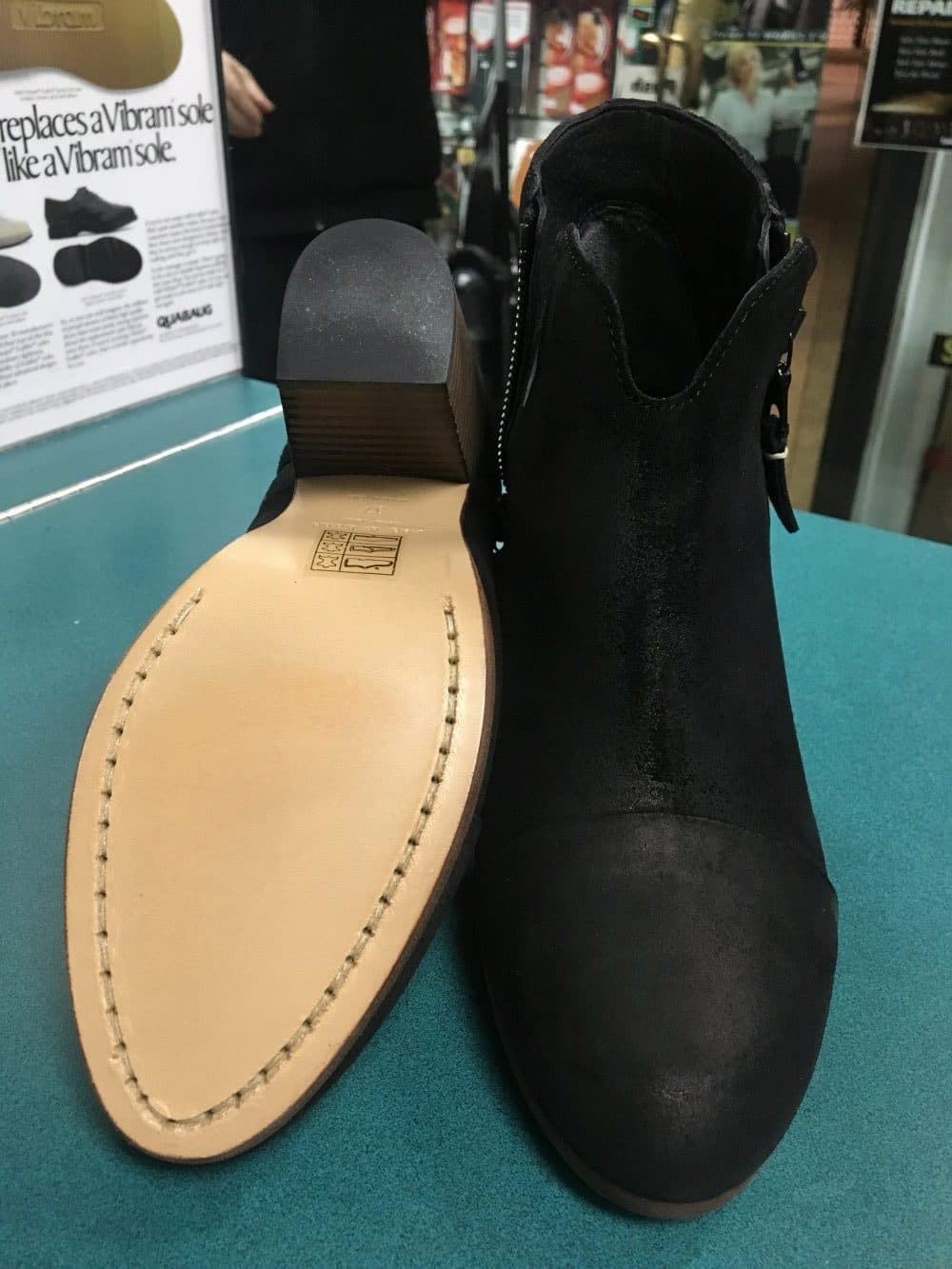 Women’s Boot Half Sole Replacement & Cleaning