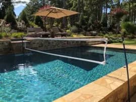 Anaconda Custom Pool Volleyball Net System