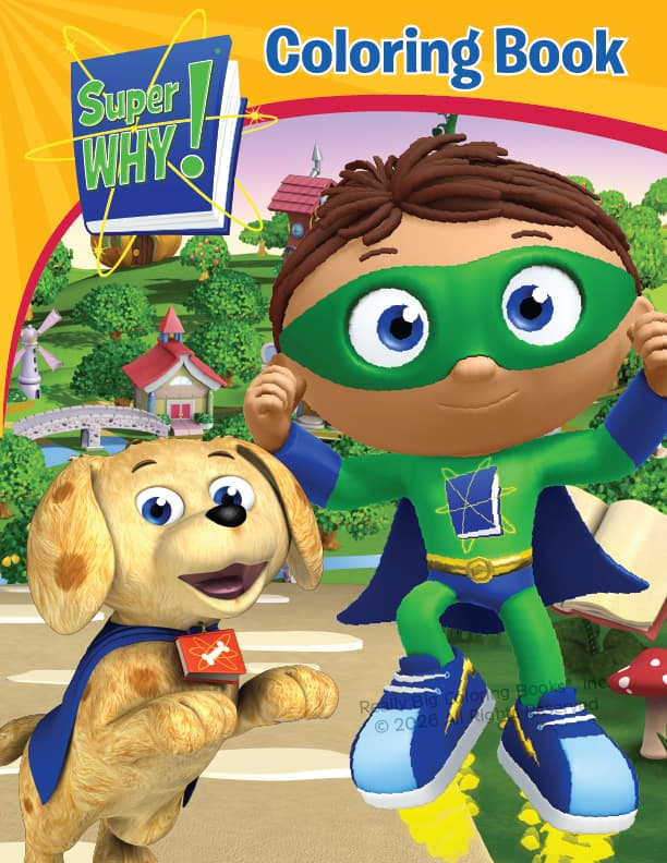 Super Why! Coloring Book