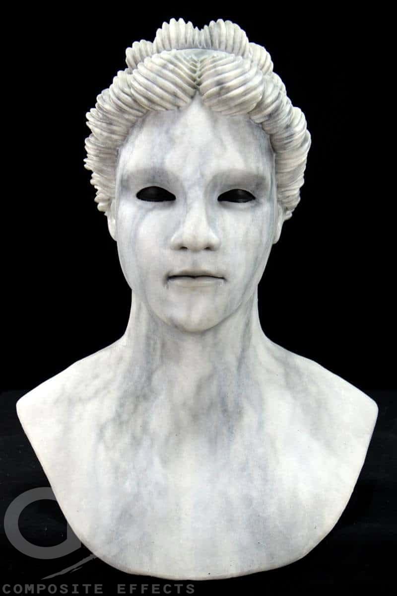 Artemis the Statue Silicone Mask (Marble)