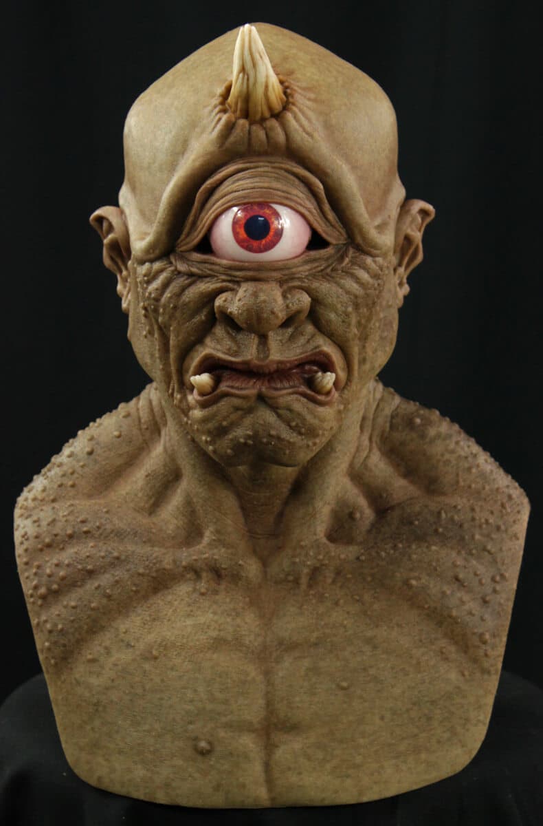 Balor the Cyclops Silicone Mask (Tan)