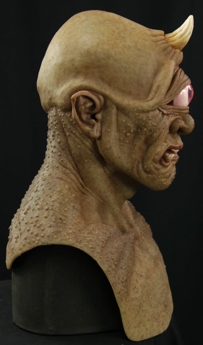 Balor the Cyclops Silicone Mask (Tan) - thumbnail 2