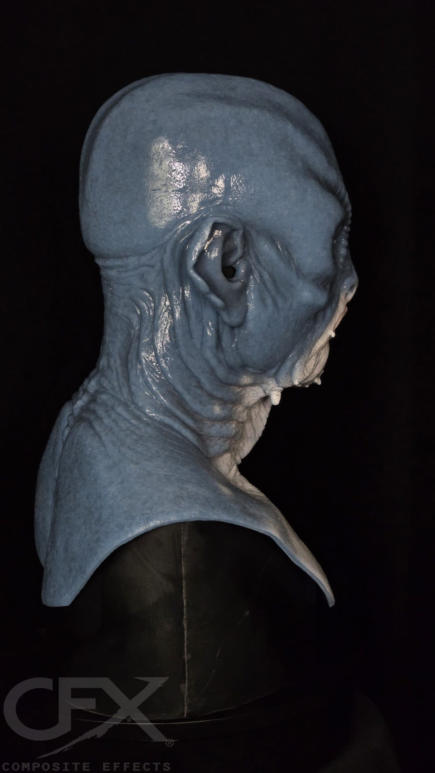 Barnabas the Fish Silicone Mask (Great White) - thumbnail 4