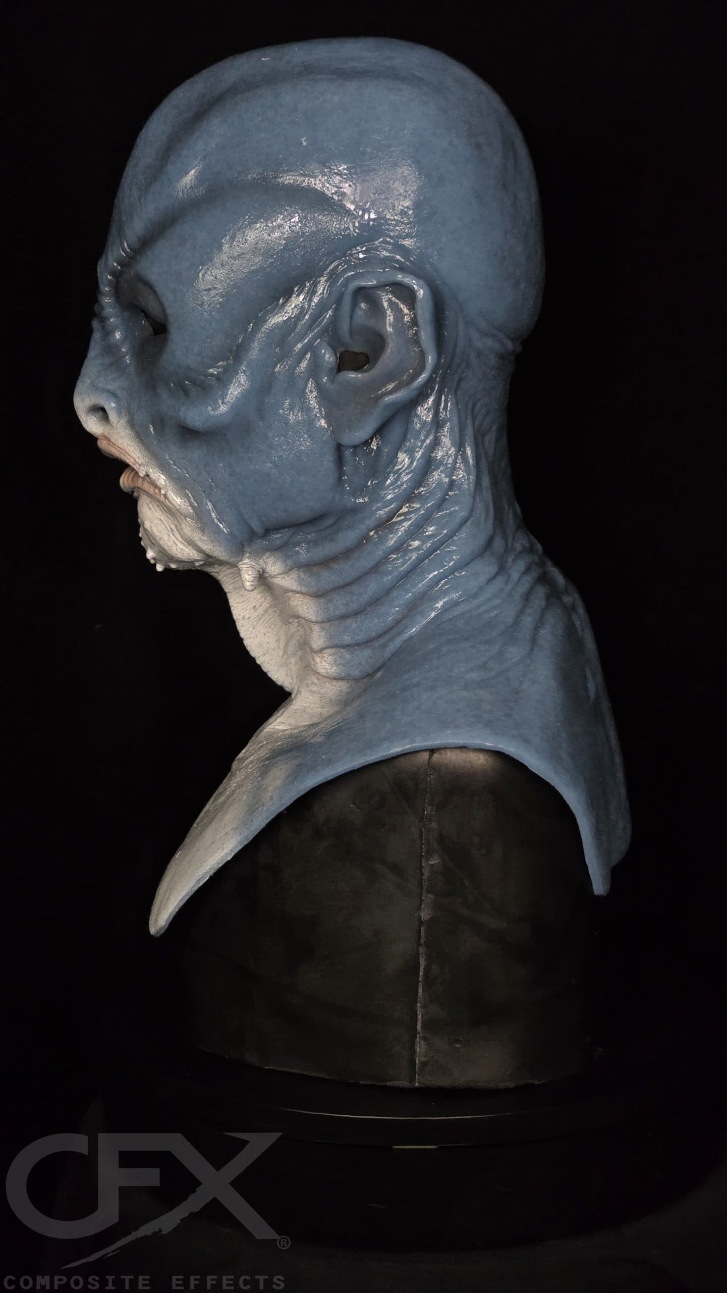 Barnabas the Fish Silicone Mask (Great White) - thumbnail 9
