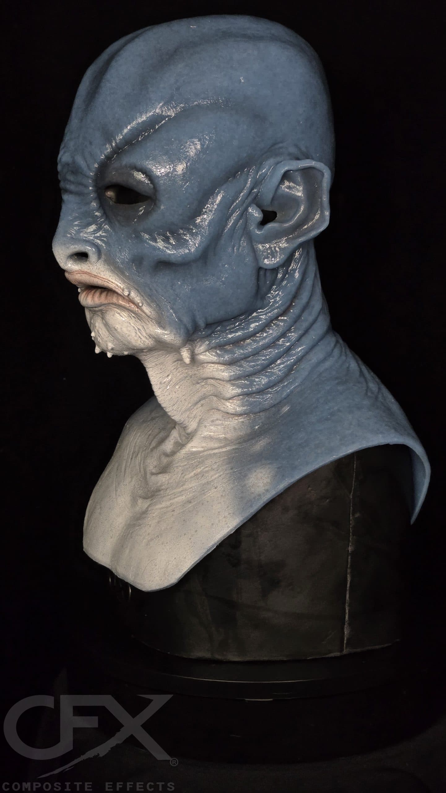 Barnabas the Fish Silicone Mask (Great White) - thumbnail 10