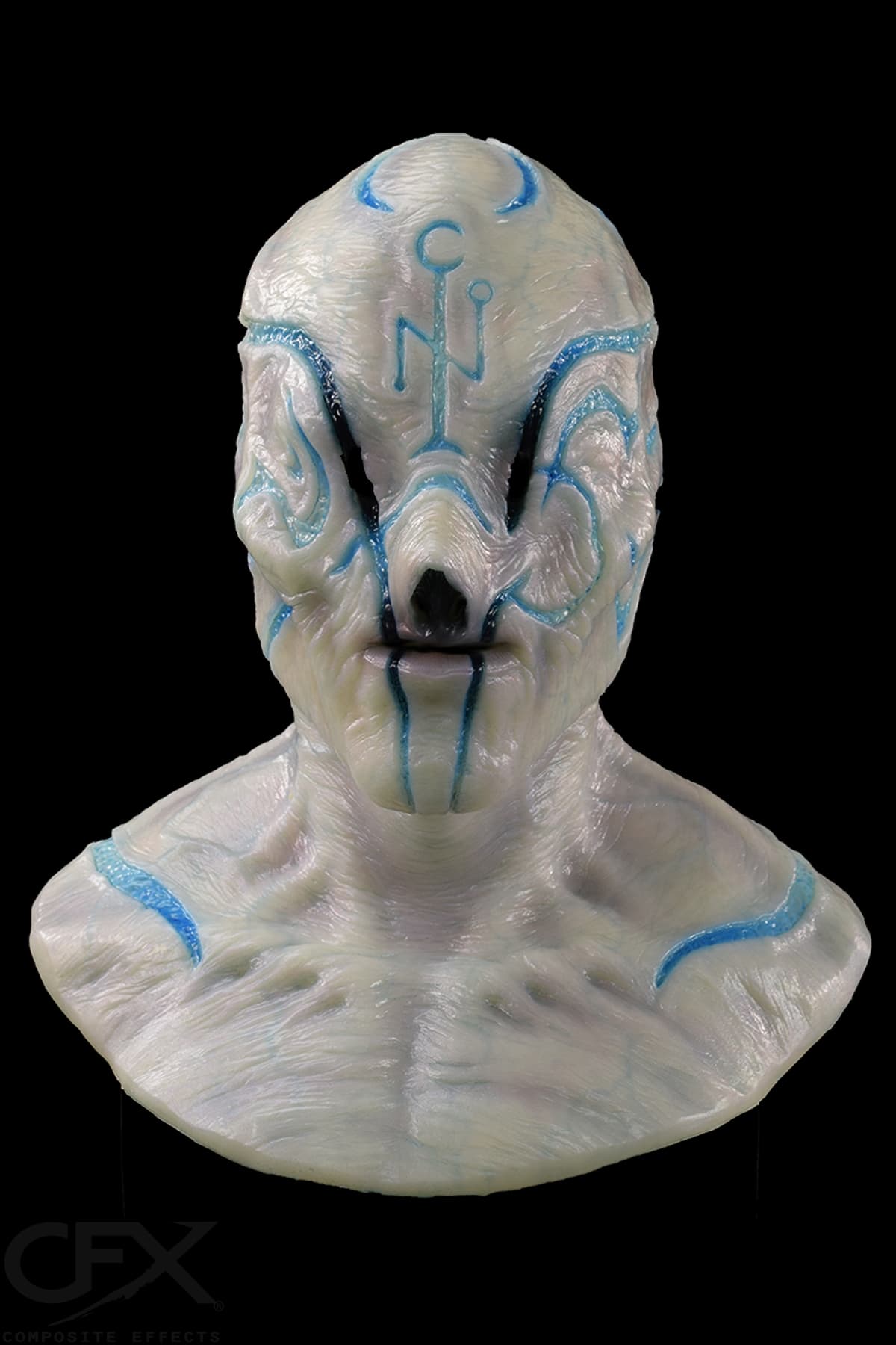 Archangel Silicone Mask (Ethereal w/ UV Blue)
