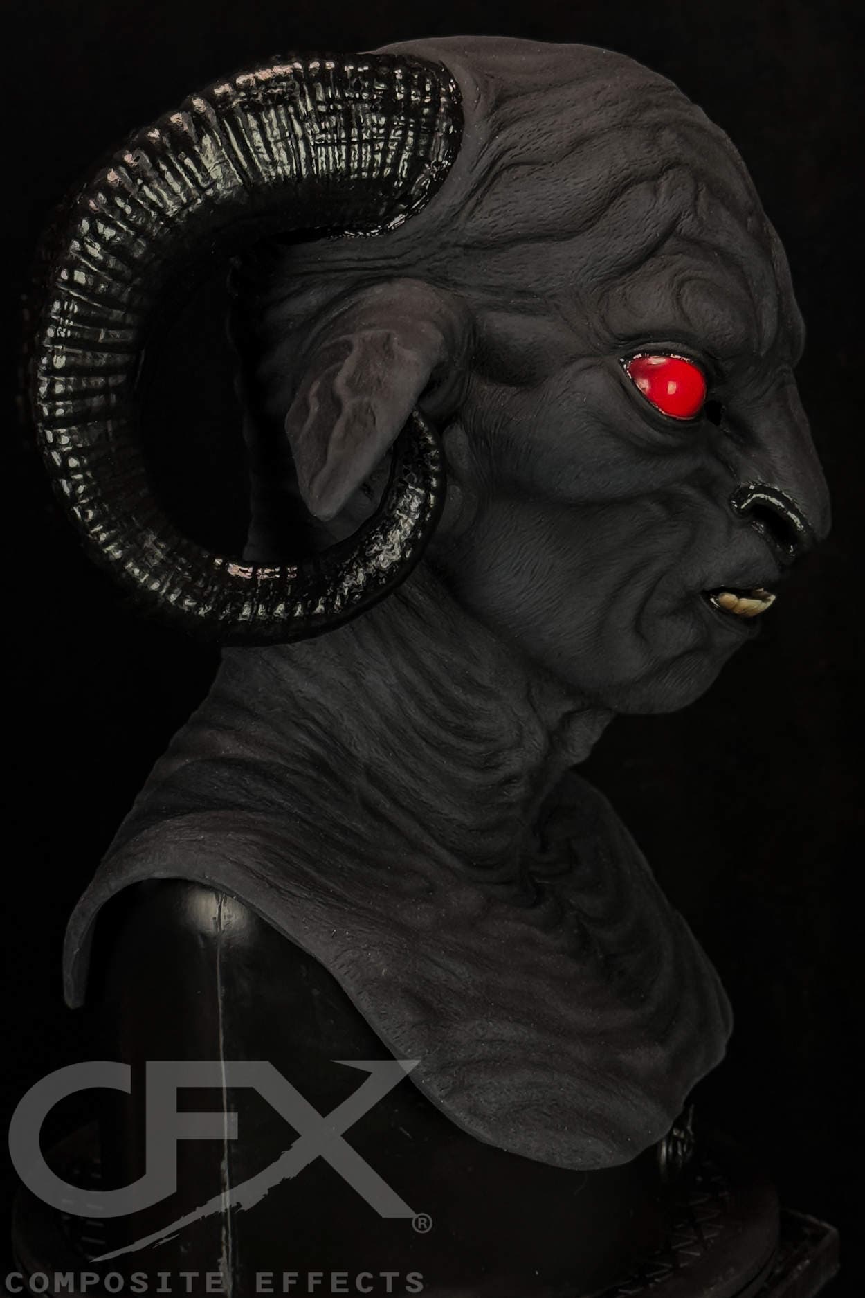 Aries Silicone Mask (Black Phillip) - thumbnail 4