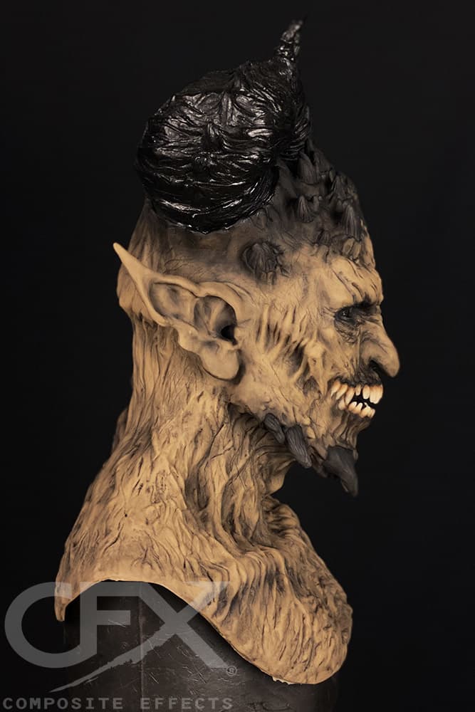 Asmodeus the Demon King Silicone Mask (Tan) - thumbnail 4