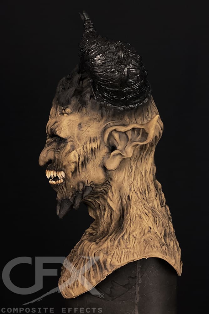 Asmodeus the Demon King Silicone Mask (Tan) - thumbnail 2