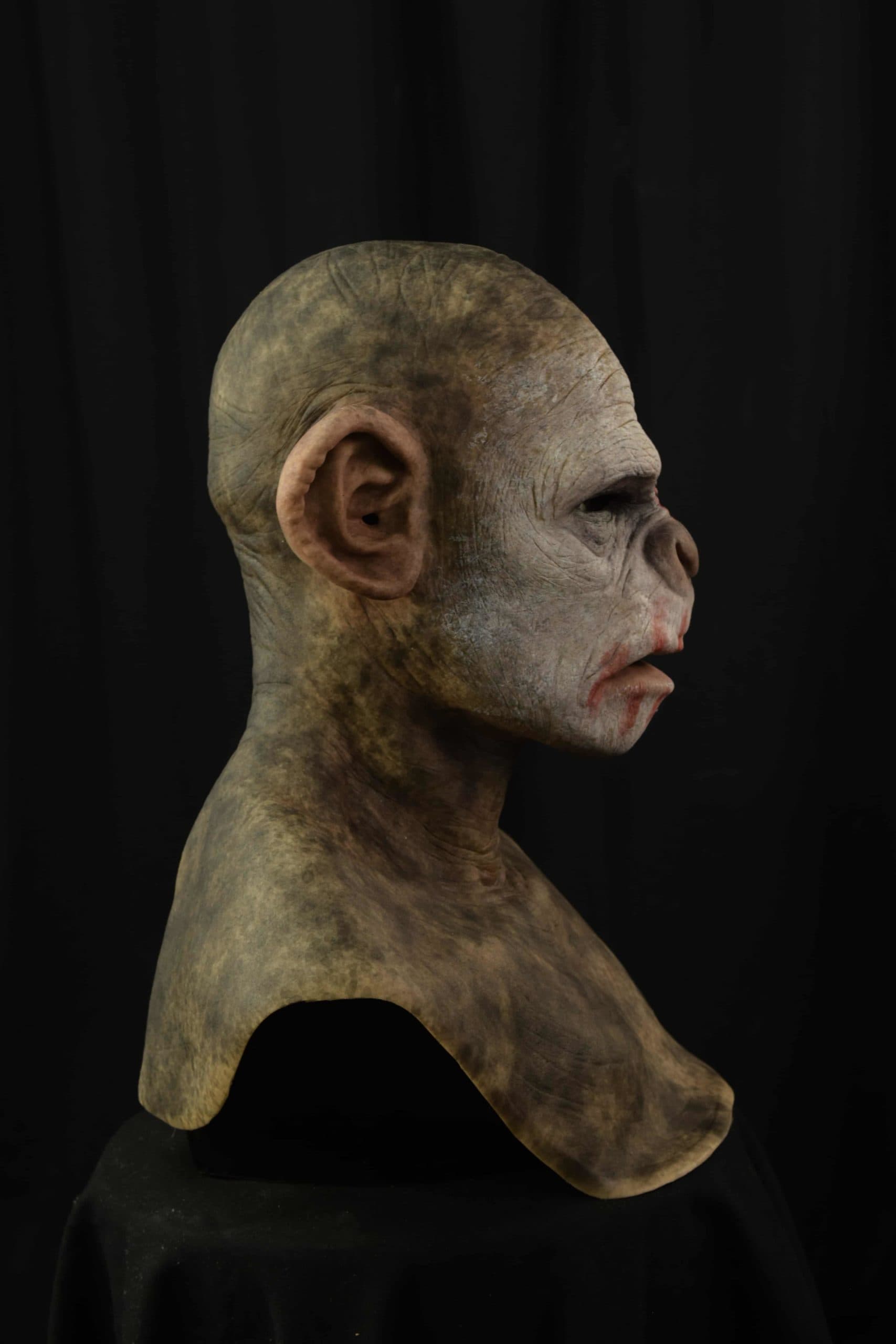 Ape Man Silicone Mask (War Chimp) - thumbnail 2