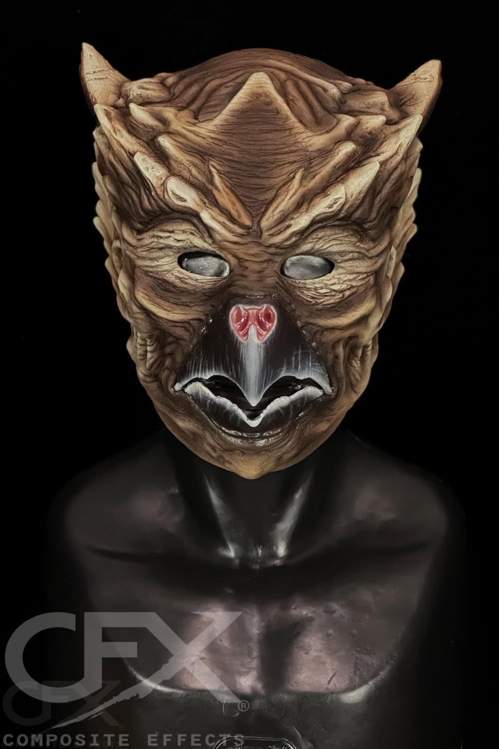 Aamon Head Only Silicone Mask (Owl)