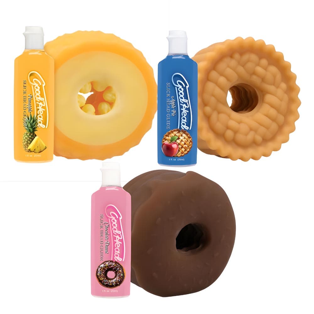 Goodhead Blowjob Stroker + Lube Set