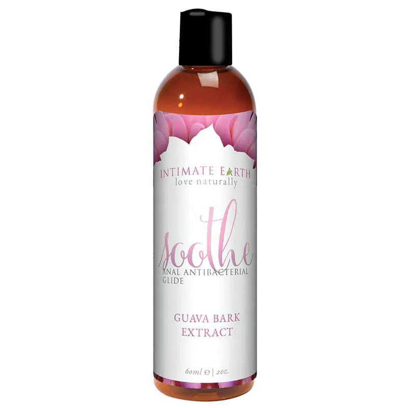 Intimate Earth Soothe Anal Anti-Bacterial Glide by New Earth Trading LLC, 60 ml / 2 oz