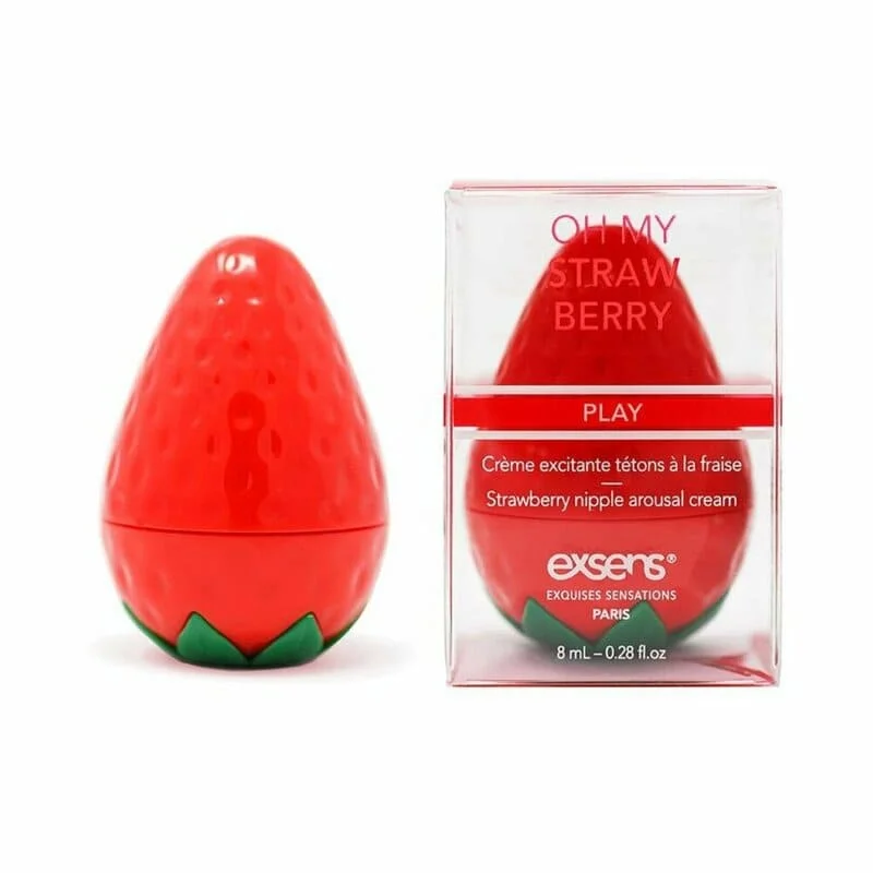 Laboratorie Kemesys Exsens Oh My Strawberry Nipple Arousal Cream – 0.3 oz.