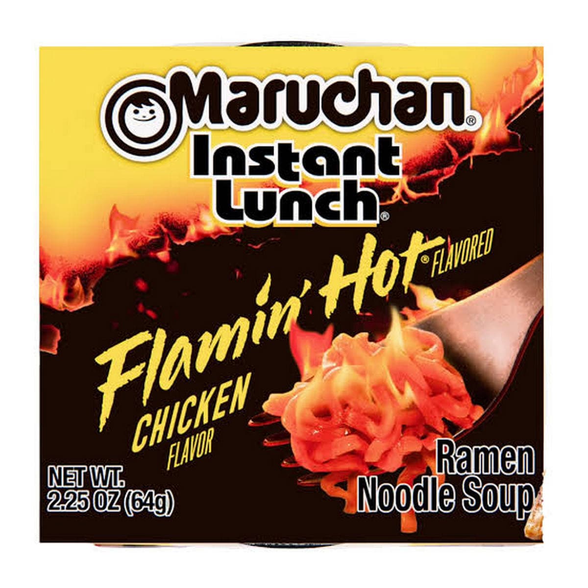 MARUCHAN FLAMIN HOT CHICKEN 2.25 OZ SOUP