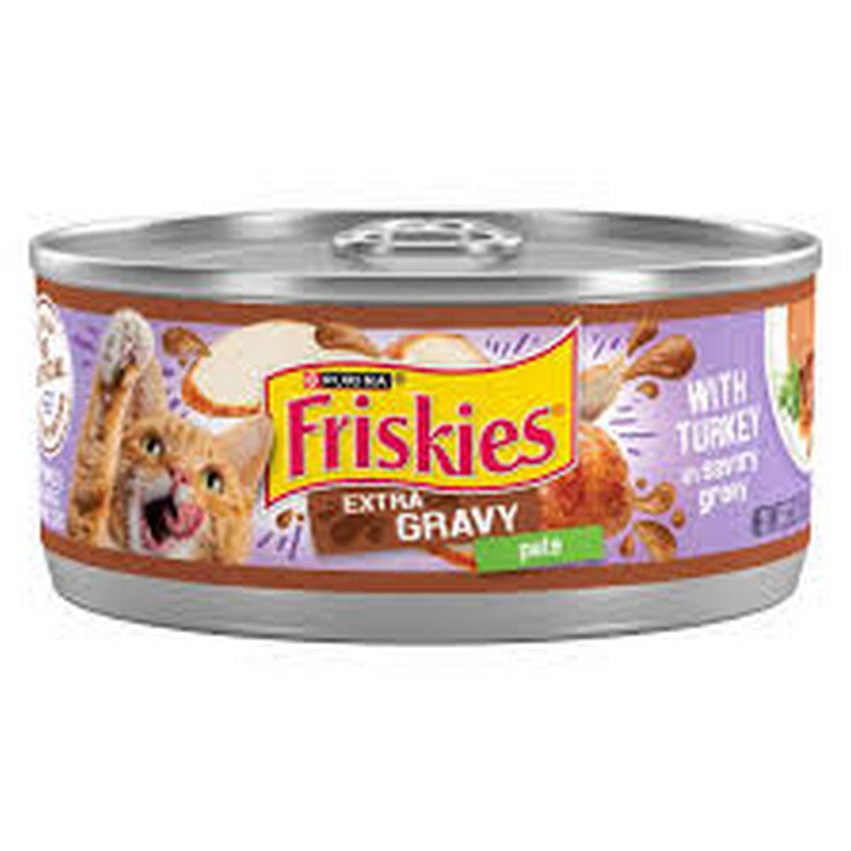 FRISKIES PATE W/TURKEY IN GRAVY 5.5 OZ